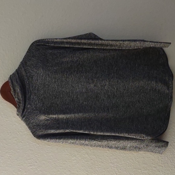 SOFT FUNNEL NECK PULLOVER GRAY SIZE SMALL - Picture 6 of 9